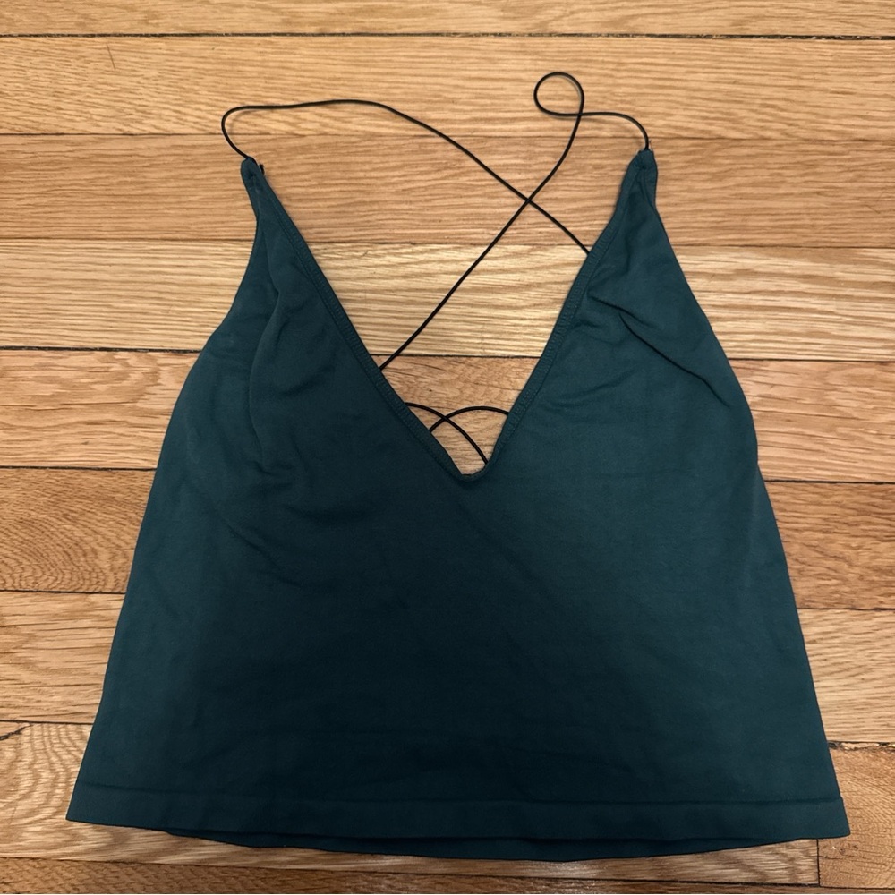 free people strappy cami tank top
